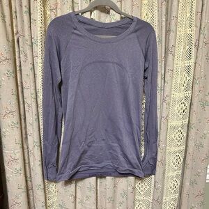 Lululemon Swift Stride Long Sleeve – Purple Sparkle (10)